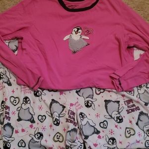Happy Feet Two themed pajama set